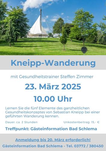 Kneippwandern März 25