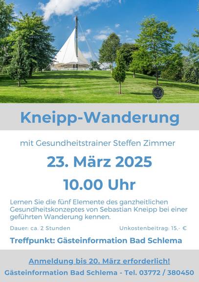 Kneippwandern März 25